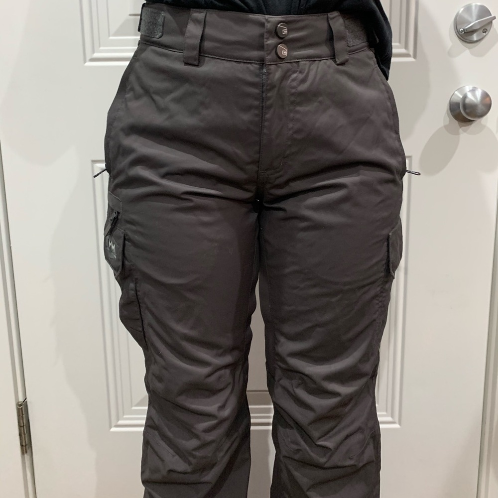 Helly Hansen Grey Snowpants, Adult Size Small